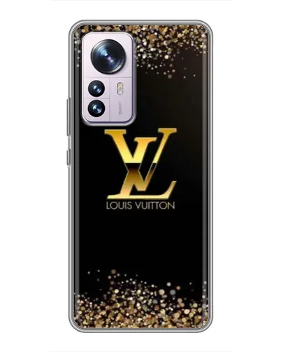 Чехол для Xiaomi 12 / 12X с картинкой «LV — золотые искры»