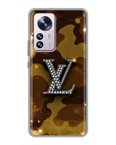 Чехол для Xiaomi 12 / 12X с картинкой «Камуфляжный Louis Vuitton»
