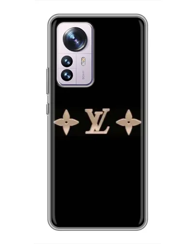 Чехол для Xiaomi 12 / 12X с картинкой «Louis Vuitton — минимализм»