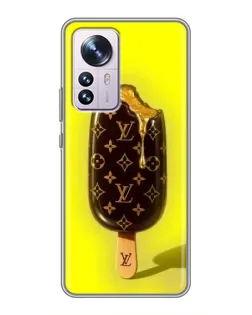 Чехол для Xiaomi 12 / 12X с картинкой «Мороженое от LV»