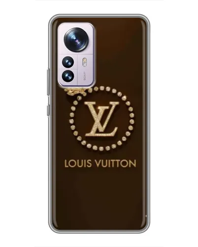 Чехол для Xiaomi 12 / 12X с картинкой «LV — золотая печать»