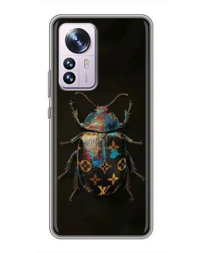 Чехол для Xiaomi 12 / 12X с картинкой «LV — мраморный принт»