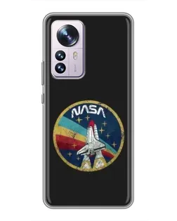 Чохол для Xiaomi 12 / 12X з картинкою «NASA — емблема місії»