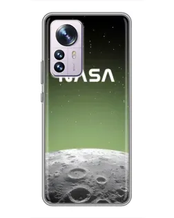 Чохол для Xiaomi 12 / 12X з картинкою «NASA — місячний градієнт» Чохол для Xiaomi 12 / 12X з картинкою «NASA — місячний градієнт»