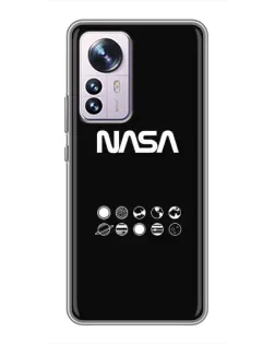 Чохол для Xiaomi 12 / 12X з картинкою «NASA — технічний принт» Чохол для Xiaomi 12 / 12X з картинкою «NASA — технічний принт»