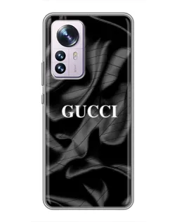 Чохол для Xiaomi 12 / 12X з картинкою «Gucci — шовкові хвилі» Чохол для Xiaomi 12 / 12X з картинкою «Gucci — шовкові хвилі»