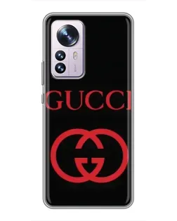 Чохол для Xiaomi 12 / 12X з картинкою «Gucci — червоний логотип» Чохол для Xiaomi 12 / 12X з картинкою «Gucci — червоний логотип»