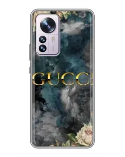 Чохол для Xiaomi 12 / 12X з картинкою «Абстрактні квіти Gucci» Чохол для Xiaomi 12 / 12X з картинкою «Абстрактні квіти Gucci»