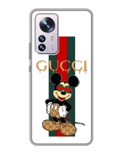 Чохол для Xiaomi 12 / 12X з картинкою «Міккі Маус Gucci — смуги» Чохол для Xiaomi 12 / 12X з картинкою «Міккі Маус Gucci — смуги»