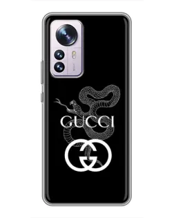 Чохол для Xiaomi 12 / 12X з картинкою «Gucci — срібна змія» Чохол для Xiaomi 12 / 12X з картинкою «Gucci — срібна змія»
