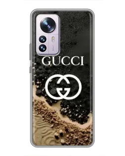 Чохол для Xiaomi 12 / 12X з картинкою «Gucci — піщані дюни» Чохол для Xiaomi 12 / 12X з картинкою «Gucci — піщані дюни»