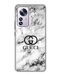 Чохол для Xiaomi 12 / 12X з картинкою «Gucci — мармуровий шик» Чохол для Xiaomi 12 / 12X з картинкою «Gucci — мармуровий шик»