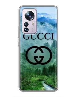 Чохол для Xiaomi 12 / 12X з картинкою «Gucci — гірський пейзаж» Чохол для Xiaomi 12 / 12X з картинкою «Gucci — гірський пейзаж»