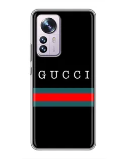 Чохол для Xiaomi 12 / 12X з картинкою «Gucci — червоний пояс» Чохол для Xiaomi 12 / 12X з картинкою «Gucci — червоний пояс»