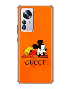 Чохол для Xiaomi 12 / 12X з картинкою «Міккі Маус Gucci — помаранч» Чохол для Xiaomi 12 / 12X з картинкою «Міккі Маус Gucci — помаранч»