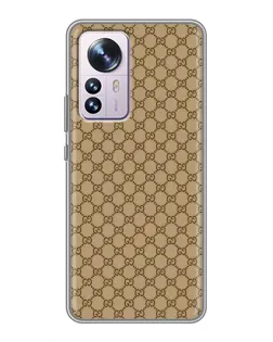 Чохол для Xiaomi 12 / 12X з картинкою «Gucci — класичний беж» Чохол для Xiaomi 12 / 12X з картинкою «Gucci — класичний беж»