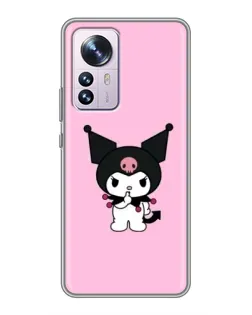Чехол для Xiaomi 12 / 12X с картинкой «Kuromi — розовая нежность»