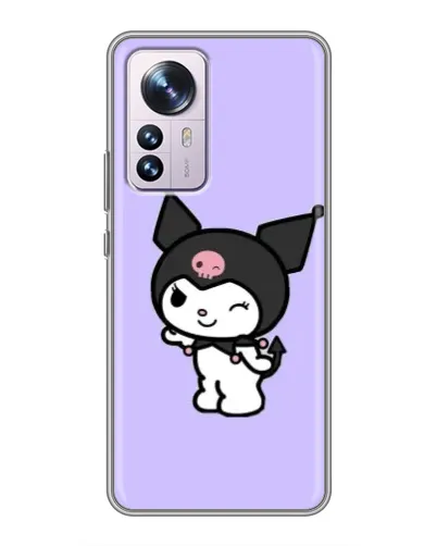 Чехол для Xiaomi 12 / 12X с картинкой «Классическая Kuromi» Чехол для Xiaomi 12 / 12X с картинкой «Классическая Kuromi»