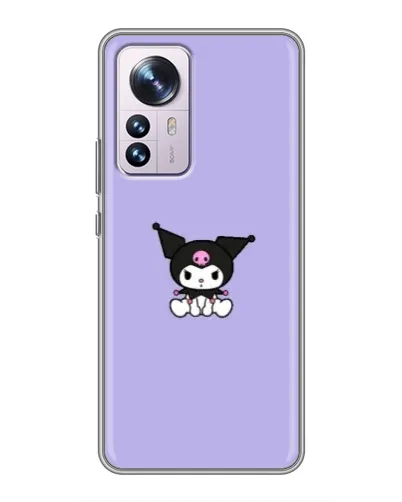 Чехол для Xiaomi 12 / 12X с картинкой «Kuromi — фиолетовый минимализм» Чехол для Xiaomi 12 / 12X с картинкой «Kuromi — фиолетовый минимализм»