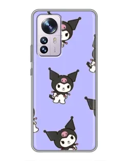 Чехол для Xiaomi 12 / 12X с картинкой «Паттерн с Kuromi»