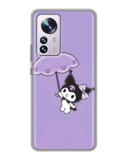 Чехол для Xiaomi 12 / 12X с картинкой «Kuromi с зонтиком»