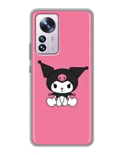 Чехол для Xiaomi 12 / 12X с картинкой «Хмурая Kuromi»