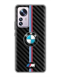 Чохол для Xiaomi 12 / 12X з картинкою «Емблема BMW та карбон» Чохол для Xiaomi 12 / 12X з картинкою «Емблема BMW та карбон»