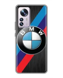 Чохол для Xiaomi 12 / 12X з картинкою «BMW M-stripes стиль» Чохол для Xiaomi 12 / 12X з картинкою «BMW M-stripes стиль»