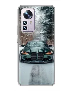 Чохол для Xiaomi 12 / 12X з картинкою «BMW у зимовому лісі» Чохол для Xiaomi 12 / 12X з картинкою «BMW у зимовому лісі»