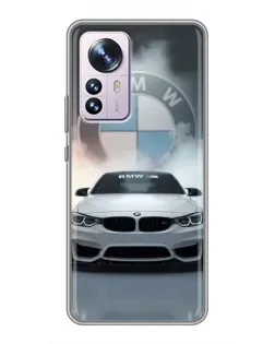Чохол для Xiaomi 12 / 12X з картинкою «BMW в білому диму» Чохол для Xiaomi 12 / 12X з картинкою «BMW в білому диму»