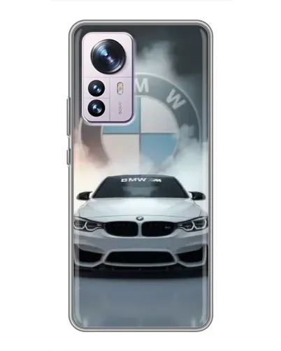 Чехол для Xiaomi 12 / 12X с картинкой «BMW в белом дыму» Чехол для Xiaomi 12 / 12X с картинкой «BMW в белом дыму»