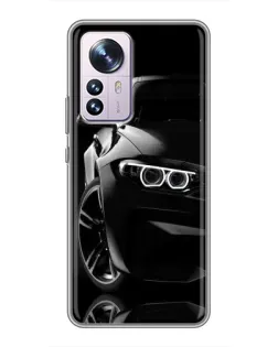 Чохол для Xiaomi 12 / 12X з картинкою «Чорна BMW — профіль» Чохол для Xiaomi 12 / 12X з картинкою «Чорна BMW — профіль»