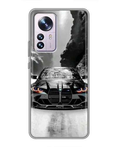 Чехол для Xiaomi 12 / 12X с картинкой «BMW — акварельный дрифт» Чехол для Xiaomi 12 / 12X с картинкой «BMW — акварельный дрифт»