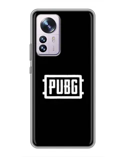 Чохол для Xiaomi 12 / 12X з картинкою «Лого BMW — металевий блиск»
