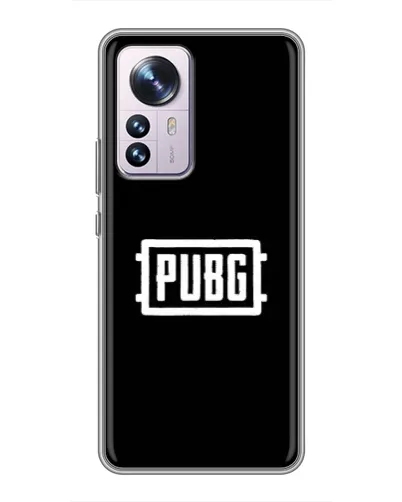 Чохол для Xiaomi 12 / 12X з картинкою «Лого BMW — металевий блиск»