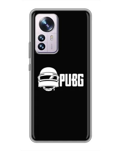Чохол для Xiaomi 12 / 12X з картинкою «PUBG — класичний лого»
