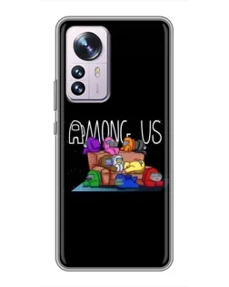 Чохол для Xiaomi 12 / 12X з картинкою «Логотип Among Us»