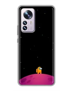 Чохол для Xiaomi 12 / 12X з картинкою «Самотній герой на планеті»