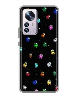 Чохол для Xiaomi 12 / 12X з картинкою «Екіпаж Among Us»