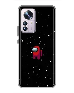 Чохол для Xiaomi 12 / 12X з картинкою «Червоний Among Us»