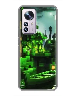 Чохол для Xiaomi 12 / 12X з картинкою «Minecraft лісовий пейзаж» Чохол для Xiaomi 12 / 12X з картинкою «Minecraft лісовий пейзаж»