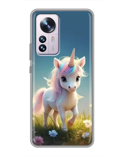 Чехол для Xiaomi 12 / 12X с картинкой «Единорог на поляне» Чехол для Xiaomi 12 / 12X с картинкой «Единорог на поляне»