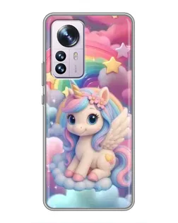 Чехол для Xiaomi 12 / 12X с картинкой «Маленький единорог» Чехол для Xiaomi 12 / 12X с картинкой «Маленький единорог»
