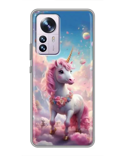 Чехол для Xiaomi 12 / 12X с картинкой «Единорог среди облаков» Чехол для Xiaomi 12 / 12X с картинкой «Единорог среди облаков»
