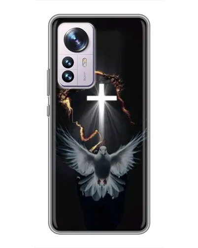 Чехол для Xiaomi 12 / 12X с картинкой «Голубь и Свет» Чехол для Xiaomi 12 / 12X с картинкой «Голубь и Свет»