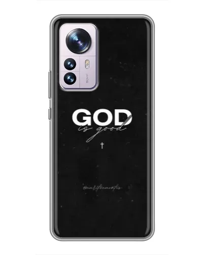 Чехол для Xiaomi 12 / 12X с картинкой «GOD — Бог над всем» Чехол для Xiaomi 12 / 12X с картинкой «GOD — Бог над всем»