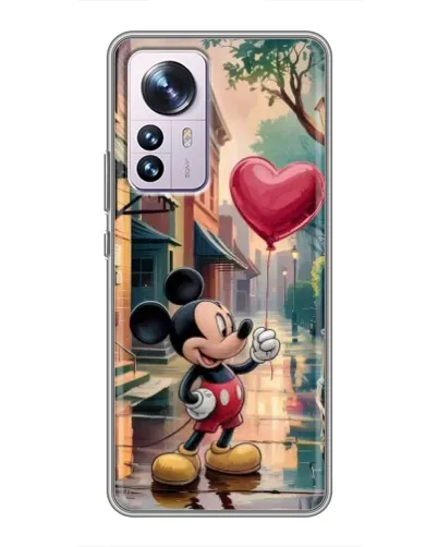 Чехол для Xiaomi 12 / 12X с картинкой «Микки и шарик-сердце» Чехол для Xiaomi 12 / 12X с картинкой «Микки и шарик-сердце»
