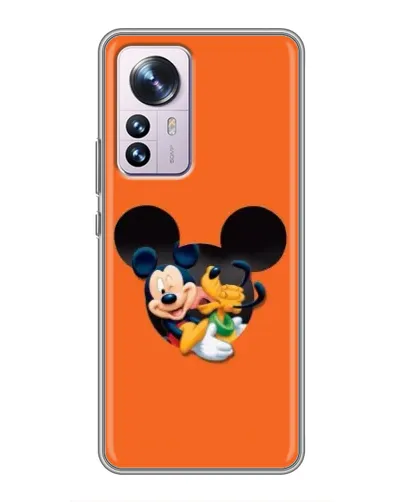 Чехол для Xiaomi 12 / 12X с картинкой «Сердце Микки Минни» Чехол для Xiaomi 12 / 12X с картинкой «Сердце Микки Минни»