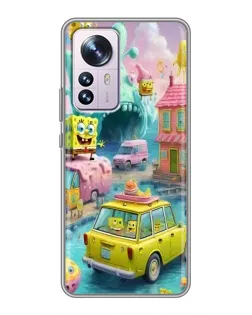 Чехол для Xiaomi 12 / 12X с картинкой «Монстр-трак приключения»