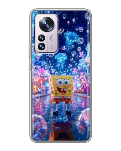 Чехол для Xiaomi 12 / 12X с картинкой «Неоновый океан»